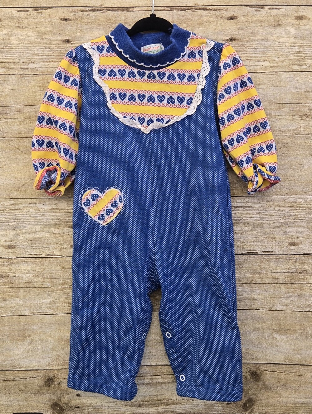 Vintage HealthTex Romper Size 24 Months